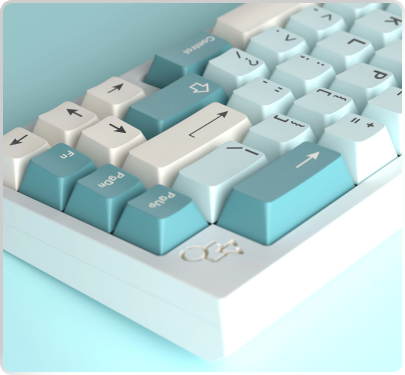 iceberg blue keyboard product image