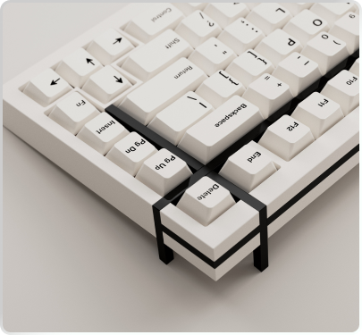 white box75 lin design keyboard image